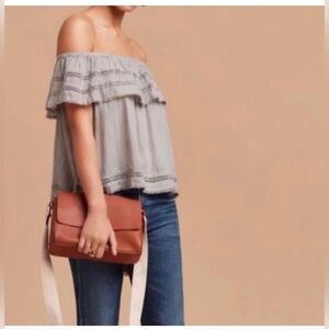 Wilfred Aritzia Hollande off shoulder Blouse